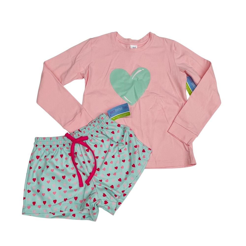 NWT SET 11/12y All You Need is Love Short Set